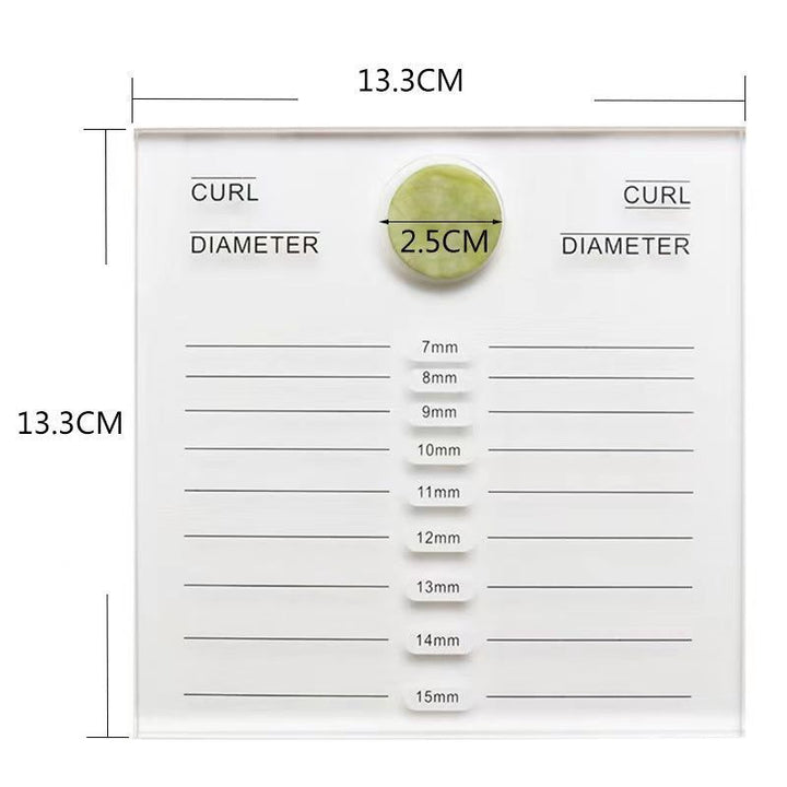 Transparent Eyelash Scale Plate (Wholesale) - Swaniyalashes